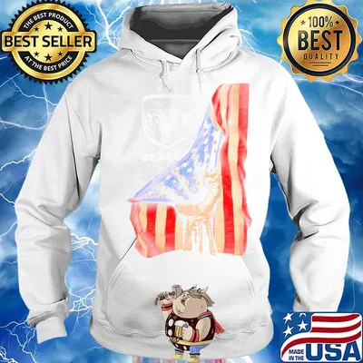 Dodge jeep ram logo american flag independence day s Hoodie