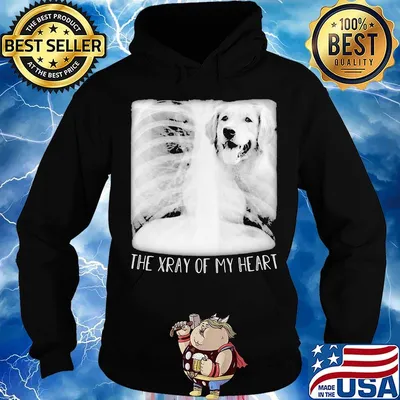 Dog Labrador Retriever the xray of my heart shirt the xray of my heart s Hoodie