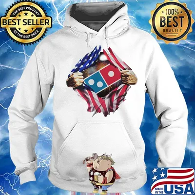 Domino American flag independence day s Hoodie