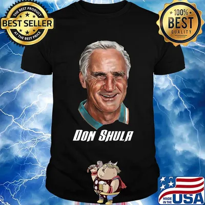 Don shula art poster shirt