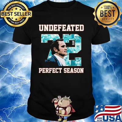 Don undefeated 1972 perfect season shula miami shirt