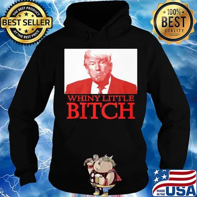 Donald trump whiny little bitch s Hoodie