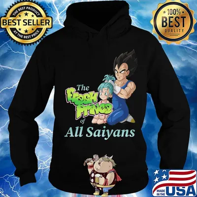 Dragon ball 7 son goku and bulma the fresh prince of all saiyans s Hoodie