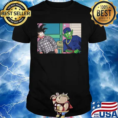 Dragon ball 7 son goku and piccolo shirt