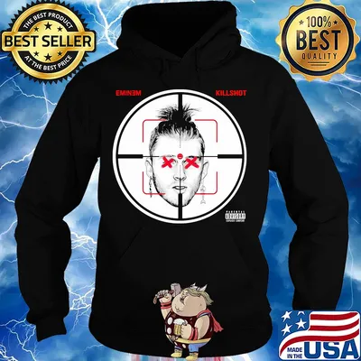 Eminem killshot gun rap hip hop s Hoodie