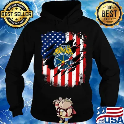 Ernational brotherhood American flag s Hoodie