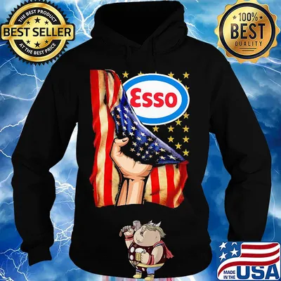 Esso american flag independence day s Hoodie