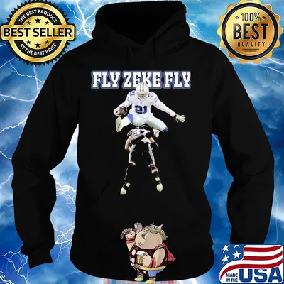 Ezekiel elliott fly zeke fly football s Hoodie