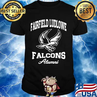 Fairfield ludlowe falcons alumni eagles shirt