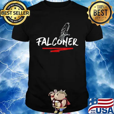 Falconer Falconry Falcons Hunting Bird Of Prey Falconer shirt