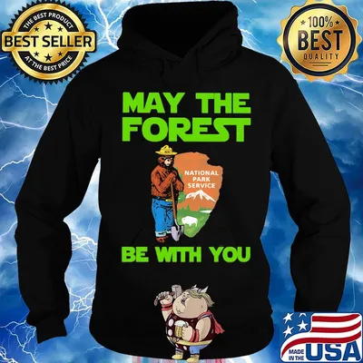 Farmer bear may the forest be with you s Hoodie