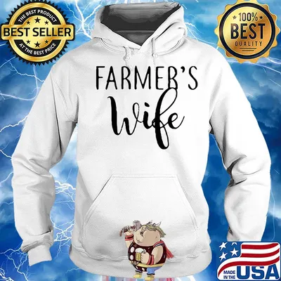 Farmers wife tee southern belle s Hoodie