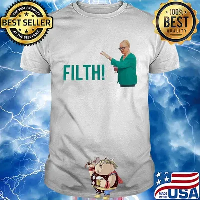 Filth Teacher Green Blak Shirt