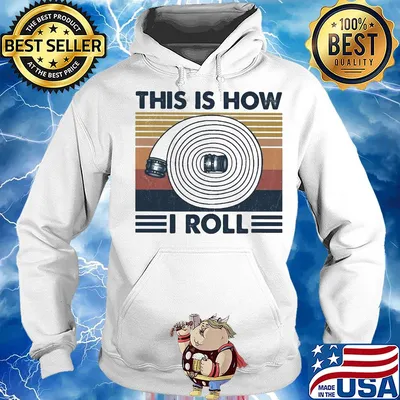 Firefighter this is how I roll vintage s Hoodie