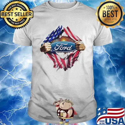 Ford American flag independence day shirt