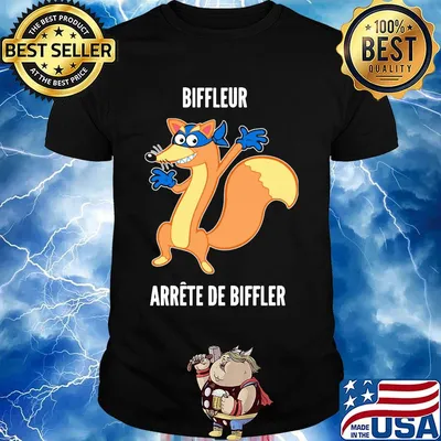 Fox bifflueur arrete de bifffler shirt