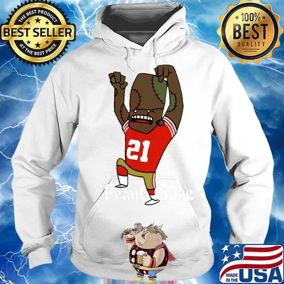 Frank Gore zombie cartoon s Hoodie
