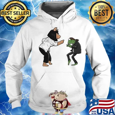 Frog piggy fiction dance s Hoodie