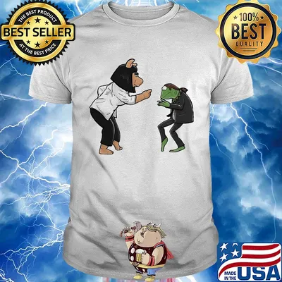 Frog piggy fiction dance shirt