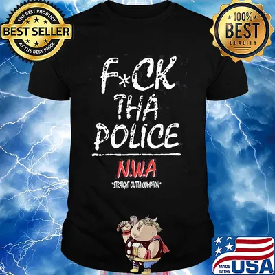 Fuck THA police nwa straight outta compton shirt
