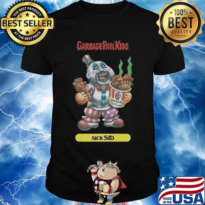 Garbage pail kids sick sid shirt luxury shirt