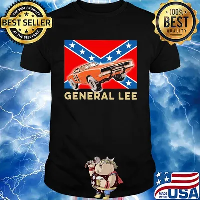 General Lee Rebel Car Independence Day Shirt