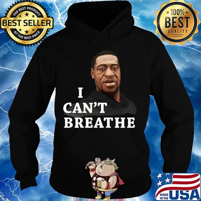 George floyd I can't breathe 2020 s Hoodie