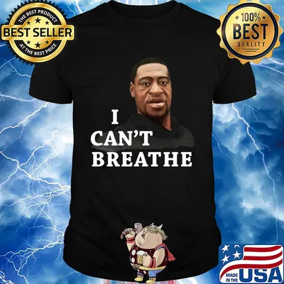George floyd I can't breathe 2020 shirt