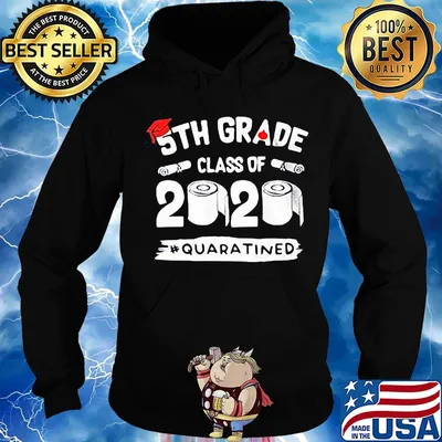 Graduation 5th grade class of 2020 quaratined s Hoodie