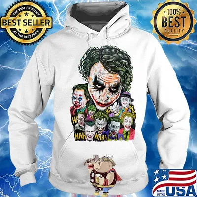 Halloween joker characters art s Hoodie