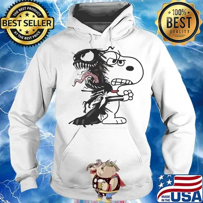Halloween snoopy and venom s Hoodie