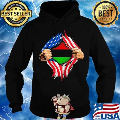 Hand Open American Flag Independence Day Color Shirt Hoodie