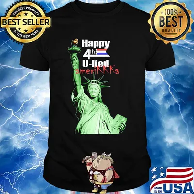 Happy 4th U-lied Fiberties France Shirt