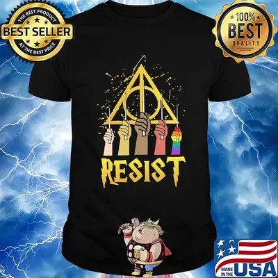 Harry potter resist lgbt black live matter shirt