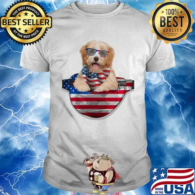Havanese waist pack american flag independence day shirt