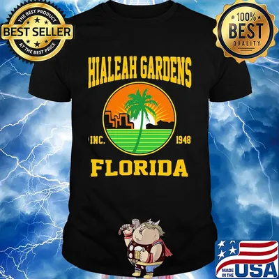 Hialeah gardens inc 1948 florida shirt
