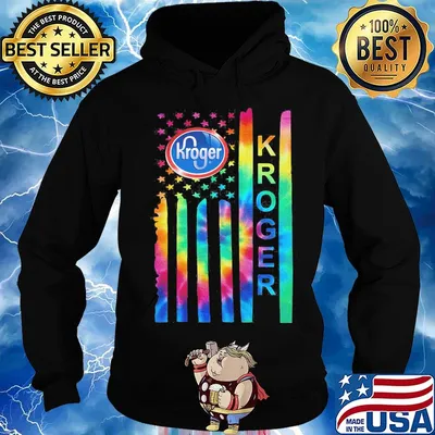 Hippie kroger american flag independence day s Hoodie