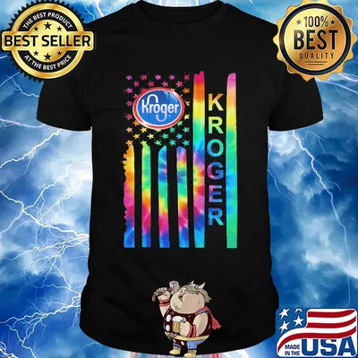 Hippie kroger american flag independence day shirt