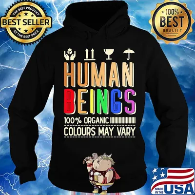 Human Beings 100% Ogranic Colours My Vady Shirt Hoodie