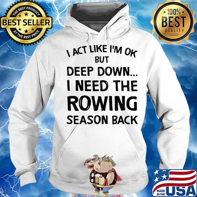 I act like i'm ok but deep down i need my rowling season back s Hoodie