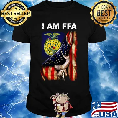 I am ffa american flag independence day shirt