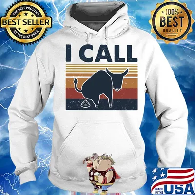 I call buffalo shit vintage retro s Hoodie