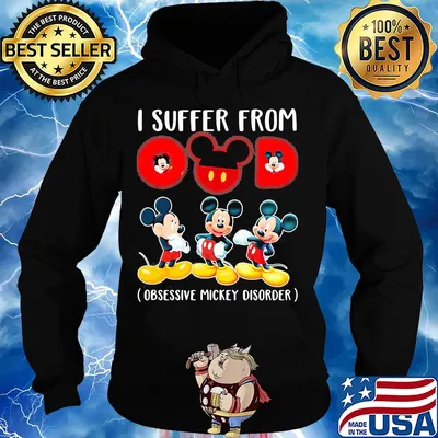 I suffer from omd obsessive mickey disorder s Hoodie