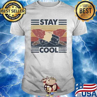 Ice pop stay cool vintage retro shirt