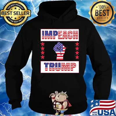 Impeach trump american flag independence day black lives matter s Hoodie