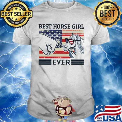 Independence Day best horse girl ever shirt