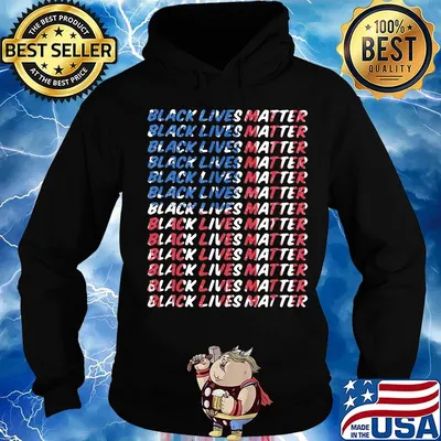 Independence day black lives matter flag s Hoodie