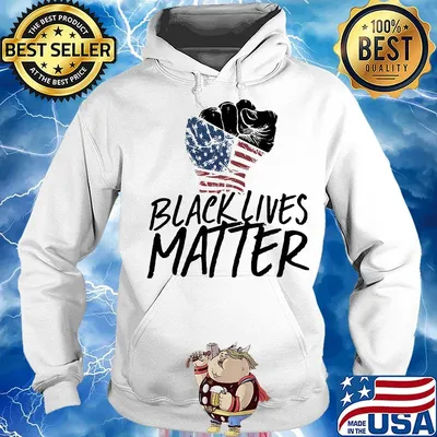 Independence day black lives matter while s Hoodie