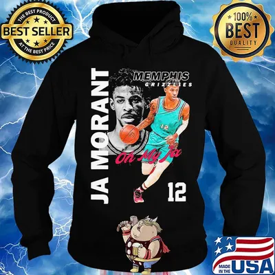 Ja morant 12 memphis grizzlies oh my ja basketball player s Hoodie