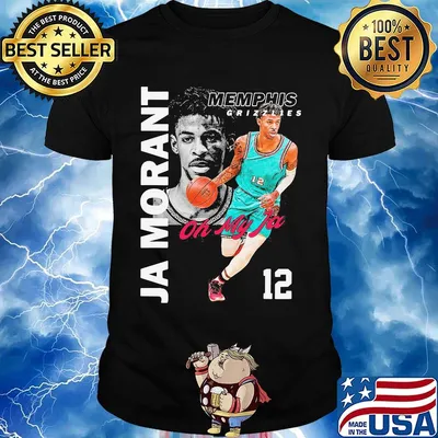 Ja morant 12 memphis grizzlies oh my ja basketball player shirt